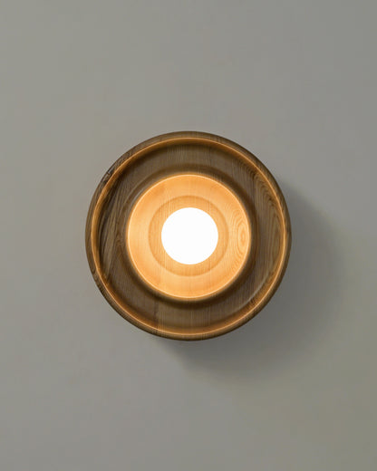 Discus Wall Light - White Ash - Studio Indigene