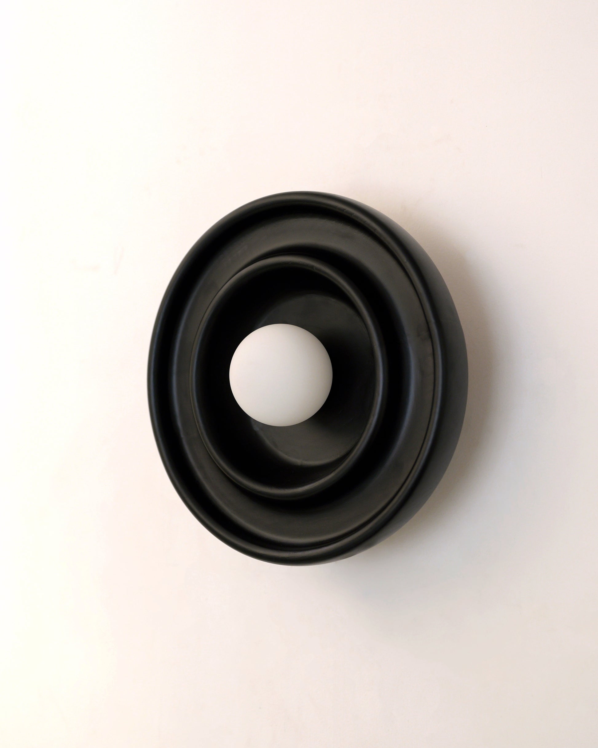 Discus Wall Light - Black - Studio Indigene