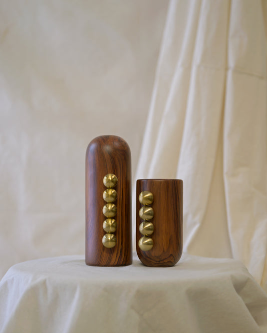 Pelotas Decor Objects - Brass - Studio Indigene