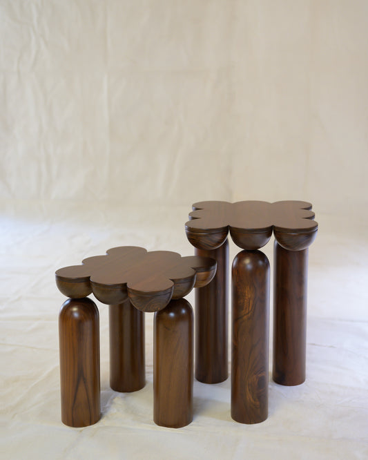Scallop Side Tables Set - Studio Indigene