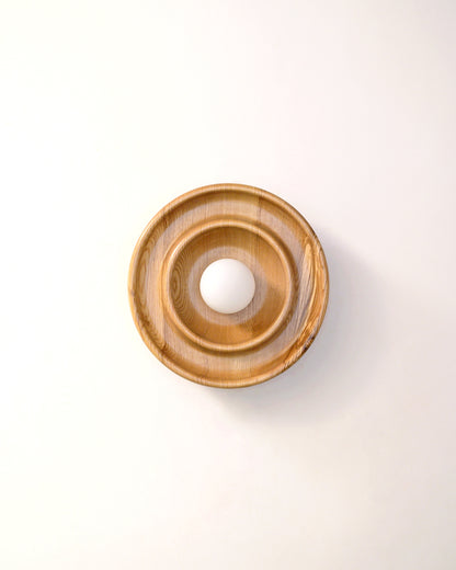 Discus Wall Light - White Ash - Studio Indigene