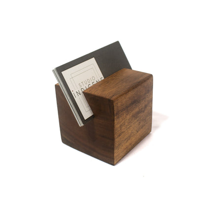 Slit Cube Card Holder - Studio Indigene